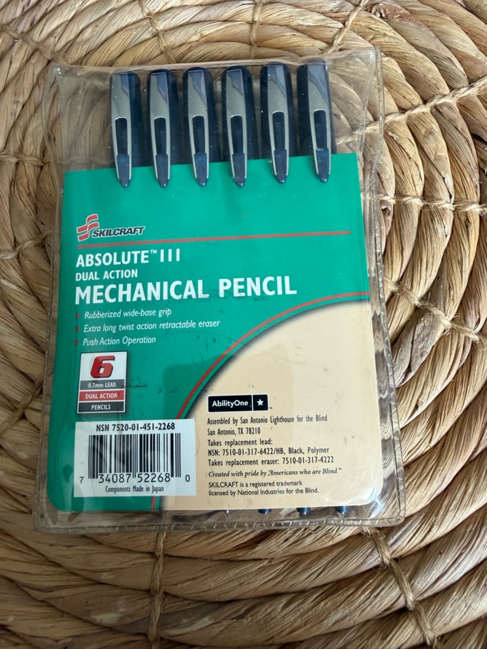 Skilcraft Absolute 1 Mechanical Pencils